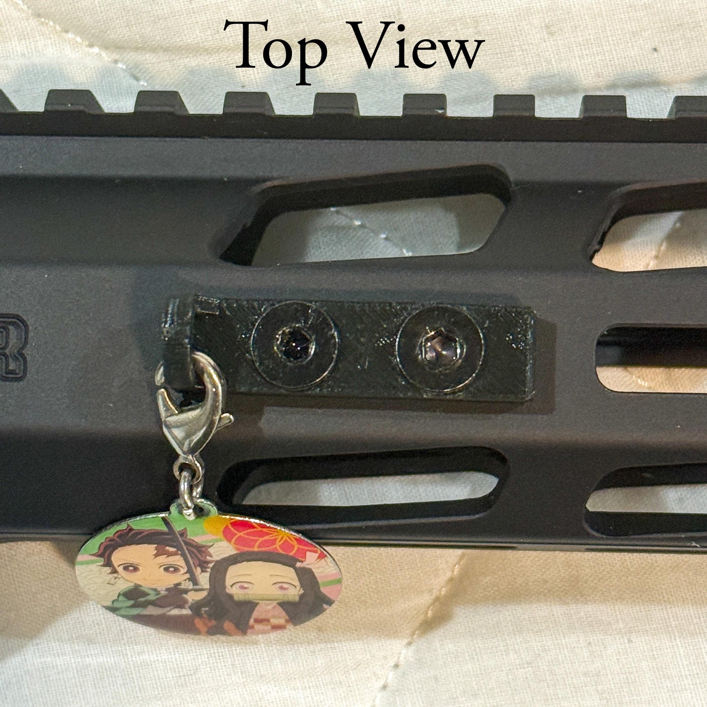 M-LOK Charm Holder 5-Pack: PETG Accessory Mount for Rifle/Airsoft