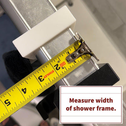 Custom Fit 3D Printed Shower Door Hook: PETG Towel & Robe Hanger