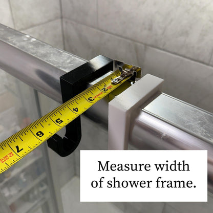 3D Printed Double Shower Door Hook: PETG Inside/Outside Hanger