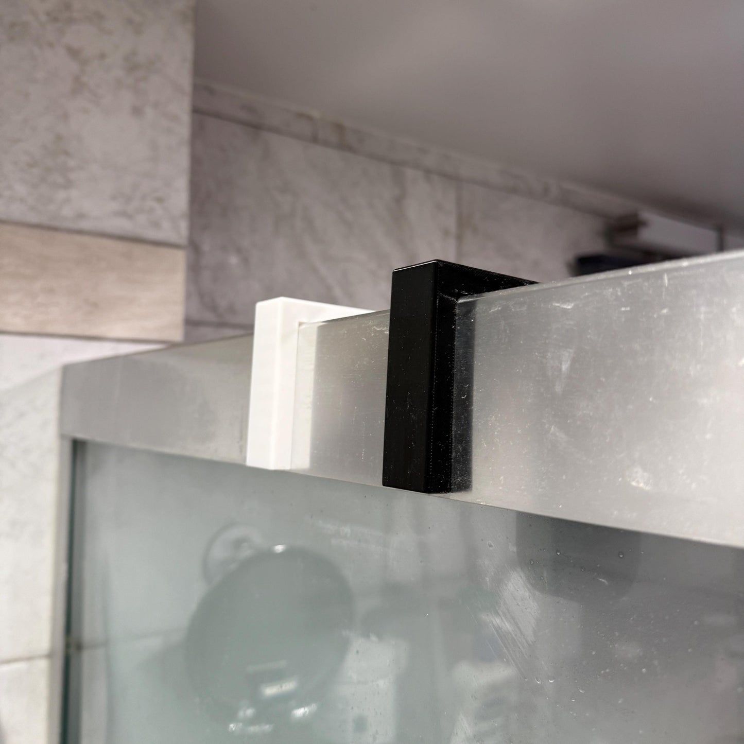 Custom Fit 3D Printed Shower Door Hook: PETG Towel & Robe Hanger