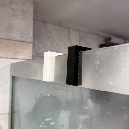 Custom Fit 3D Printed Shower Door Hook: PETG Towel & Robe Hanger