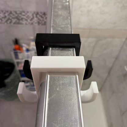 3D Printed Double Shower Door Hook: PETG Inside/Outside Hanger